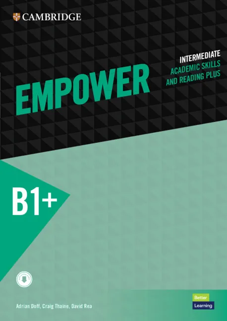 EMPOWER INTERMEDIATE B1+ STUDENT`S BOOK WITH DIGITAL PACK ACADEMIC SKILLS AND READING PLUS