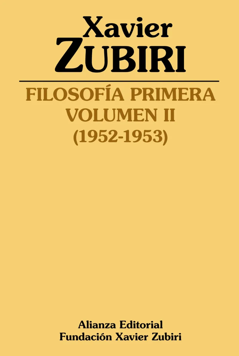 FILOSOFIA PRIMERA VOL. II