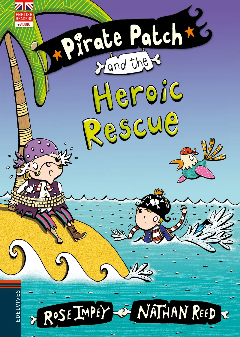 PIRATE PATCH AND THE HEROIC RESCUE (LETRA IMPRENTA) + QR - NUEVA CUBIERTA CON CÓDIGO QR- DISPONIBLE -7