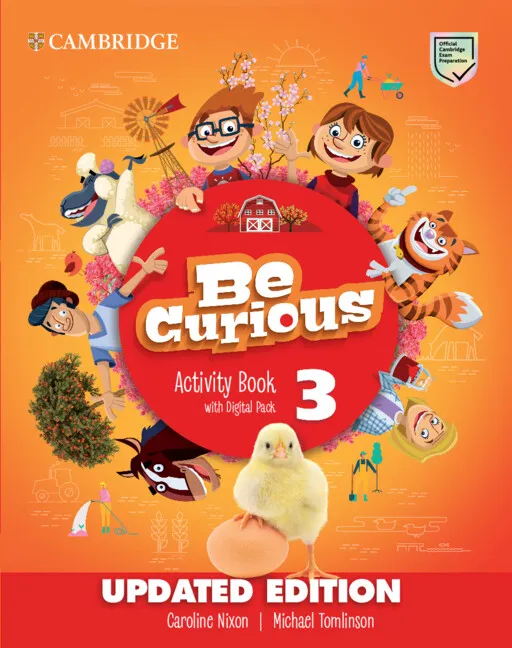 BE CURIOUS LEVEL 3 ACTIVITY BOOK