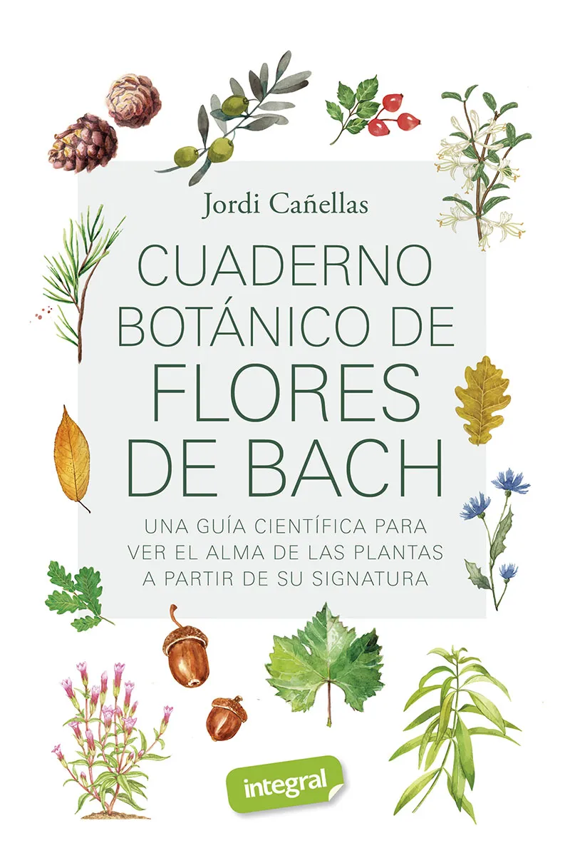 CUADERNO BOTANICO DE FLORES DE BACH