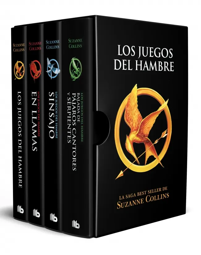LOS JUEGOS DEL HAMBRE - LOS JUEGOS DEL HAMBRE (ESTUCHE CON: LOS JUEGOS DEL HAMBRE|EN LLAMAS|SINSAJO|BALADA DE PÁJAROS CANTORES Y SERPIENTES)