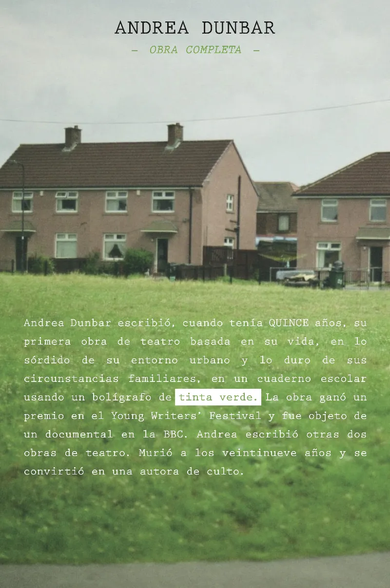 OBRA COMPLETA -ANDREA DUNBAR -