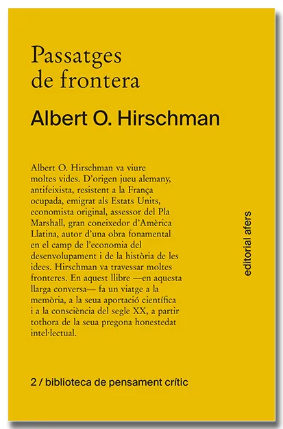PASSATGES DE FRONTERA