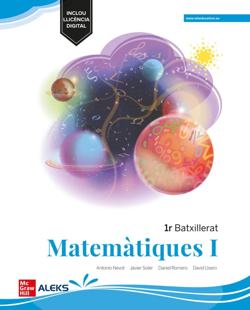 MATEMATIQUES 1 BATXILLERAT MEDITERRANIA LOMLOE