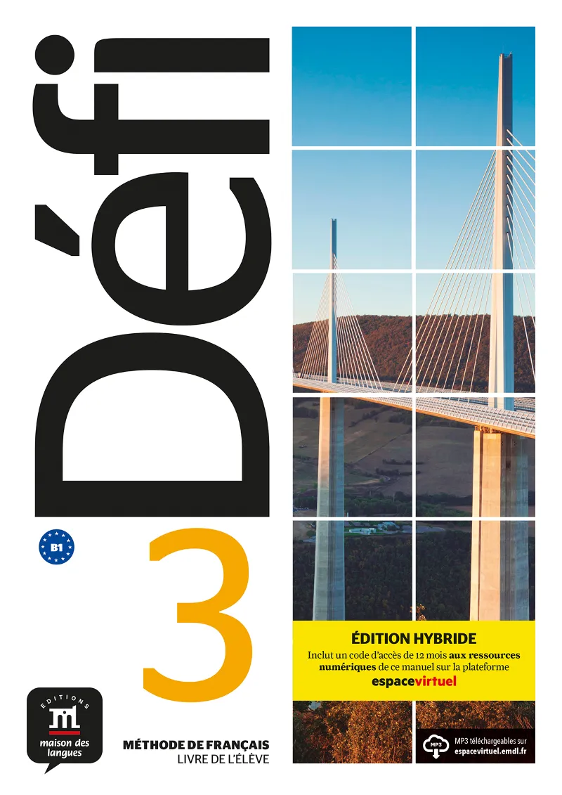 DEFI 3 ED HYBRIDE LIVRE DE LELEVE