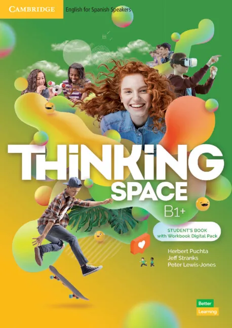 THINKING SPACE B1+ STUDENT`S BOOK WITH WORKBOOK DIGITAL PACK