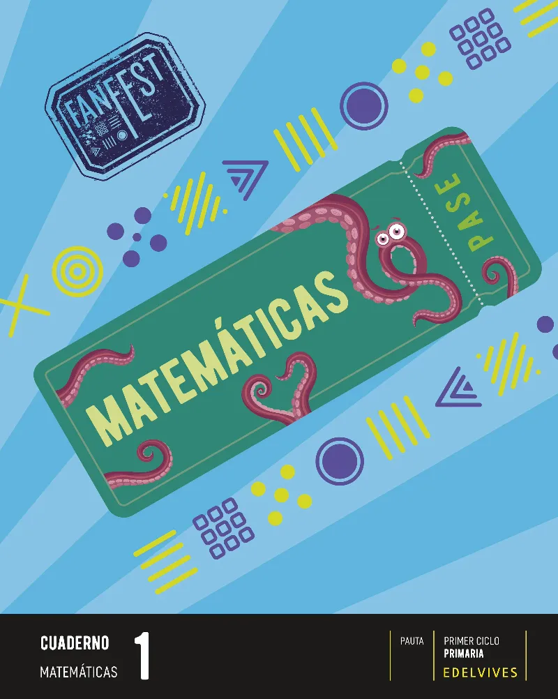 MATEMÁTICAS 1.º PRIMARIA. CUADERNO PAUTA