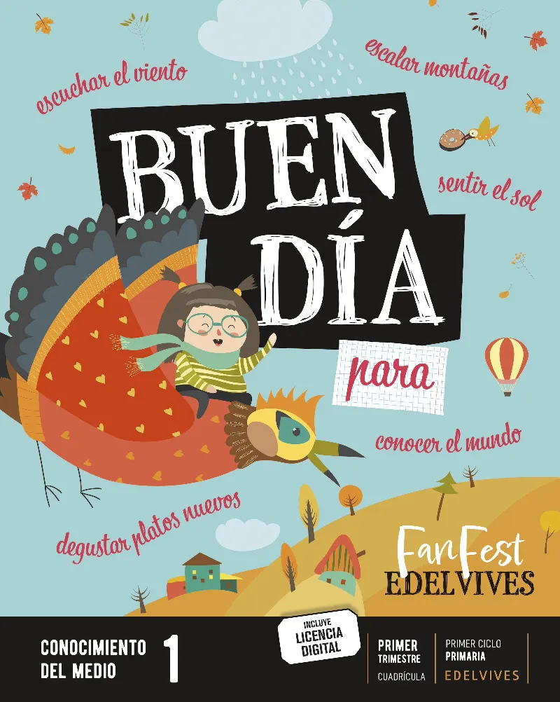 CONOCIMIENTO DEL MEDIO 1.º PRIMARIA CUADRÍCULA