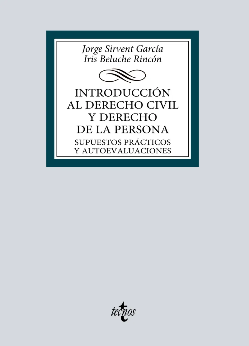 INTRODUCCIÓN AL DERECHO CIVIL Y DERECHO DE LA PERSONA