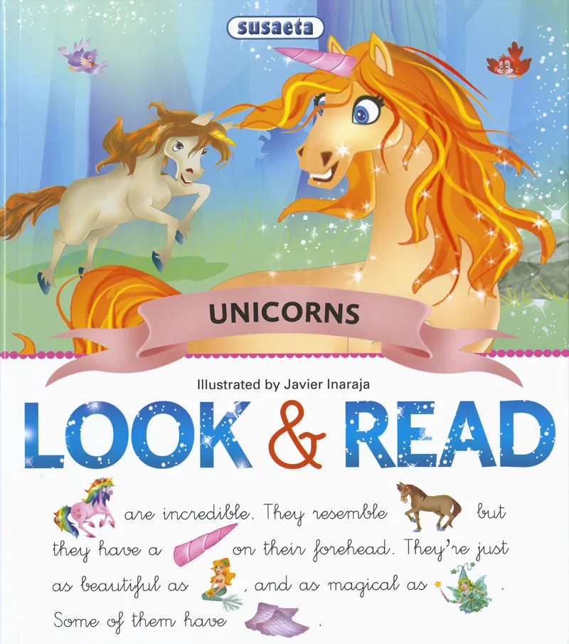 LOOK & READ UNICORNS