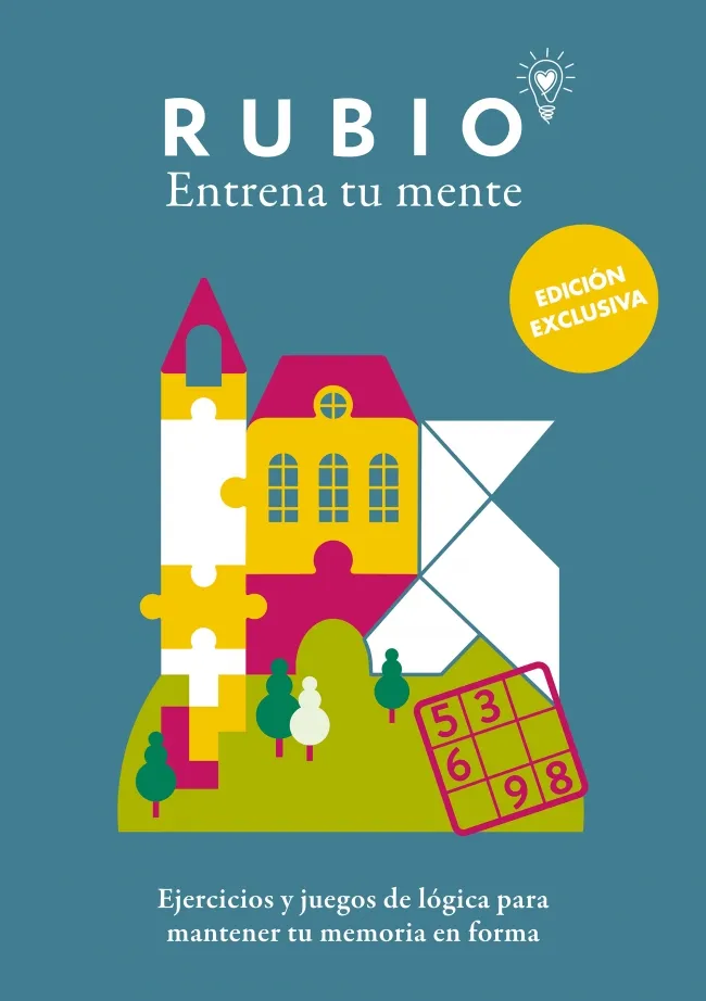 Ejercicios y juegos de lógica para mantener tu memoria en forma (edición exclusiva Cuadernos Rubio. Entrena tu mente)