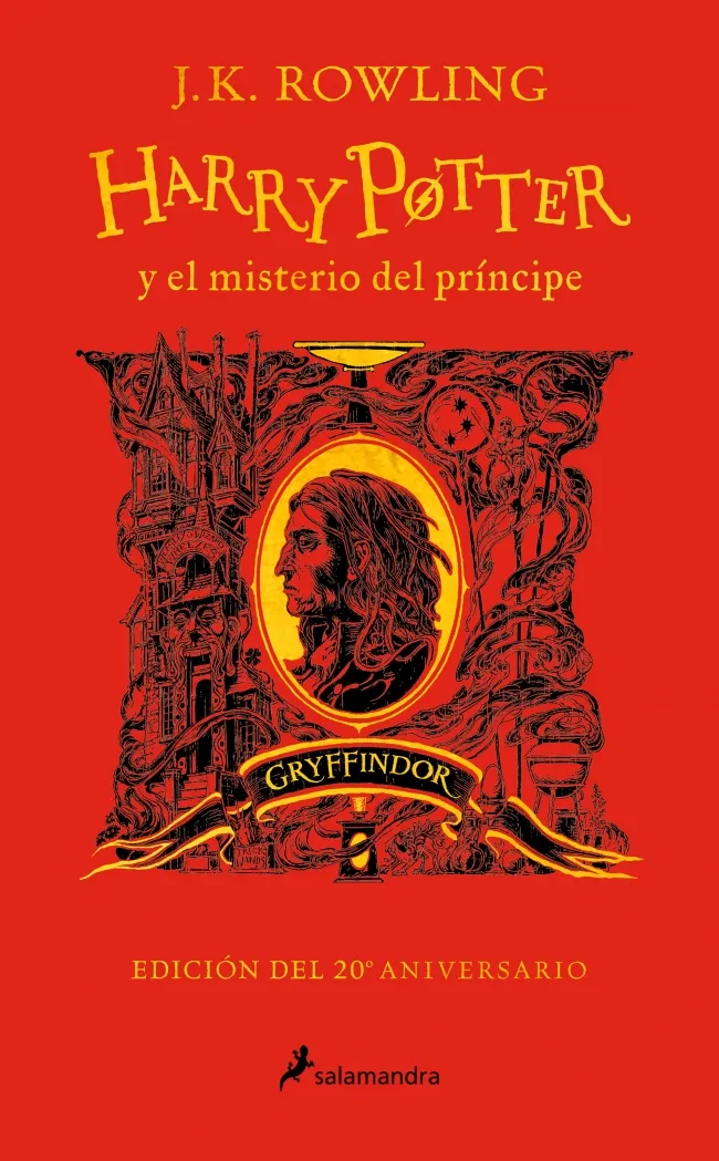 HARRY POTTER Y EL MISTERIO DEL PRINCIPE - GRYFFINDOR ROJO-