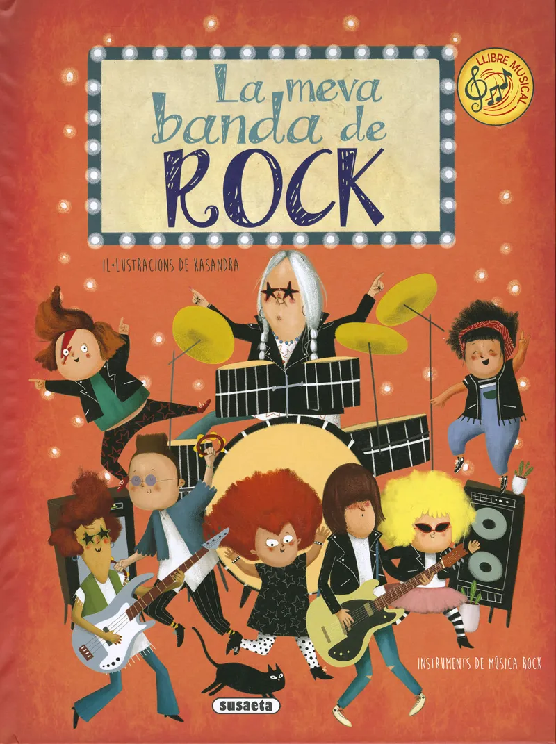 MEVA BANDA DE ROCK, LA -LLIBRE MUSICAL-