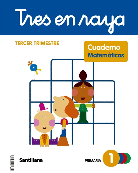 CUAD TRES EN RAYA MATEM CAST ED22-1-3PRI