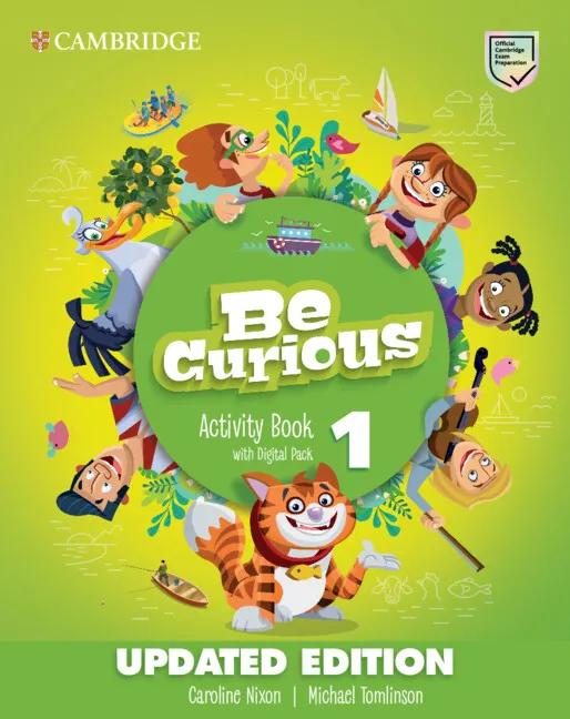 BE CURIOUS LEVEL 1 ACTIVITY BOOK