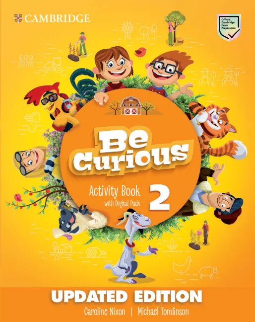 BE CURIOUS LEVEL 2 ACTIVITY BOOK WITH HOME BOOKLET AND DIGITAL PACK