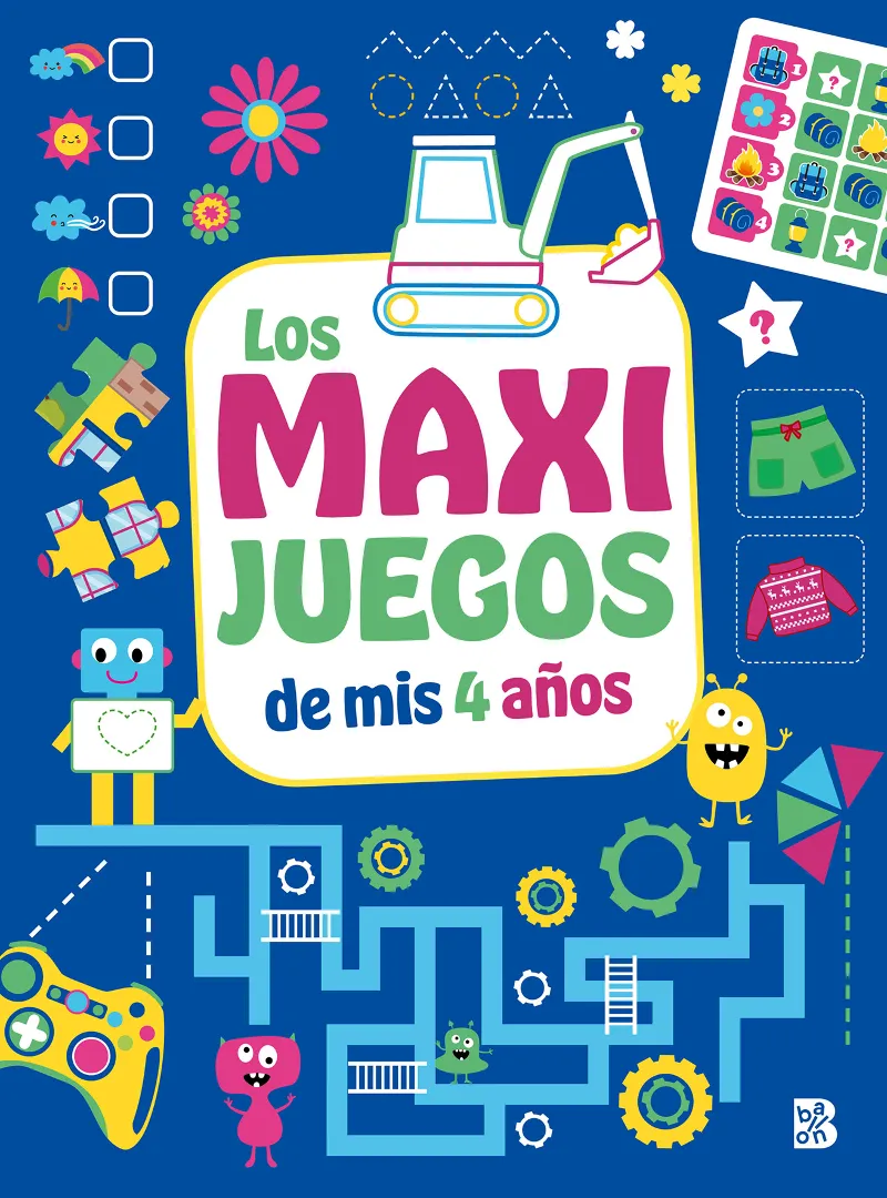 MAXI JUEGOS DE MIS 4 AÑOS, LOS