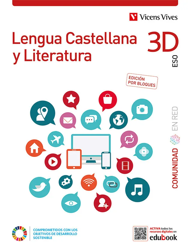 LENGUA CAST 3ESO BLOQ CUAD COMUNIDAD RED