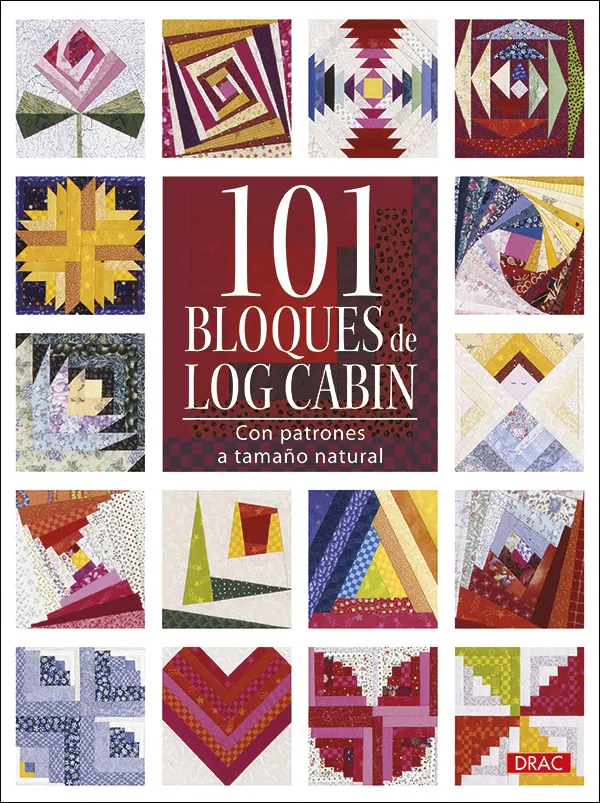 101 Bloques de Log Cabin