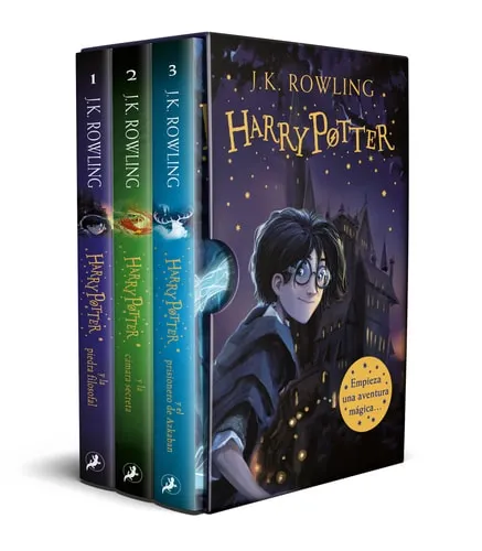 PACK HARRY POTTER 1-3