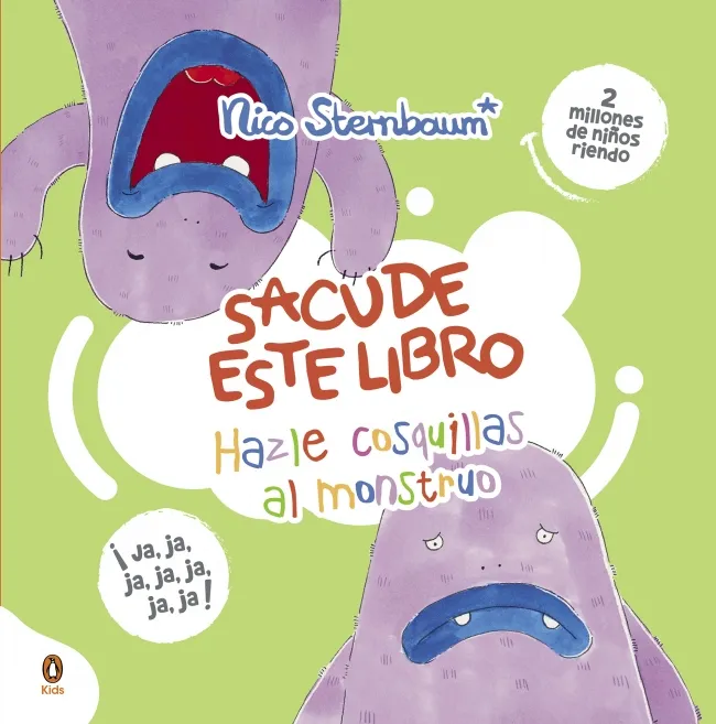 SACUDE ESTE LIBRO -HAZLE COSQUILLAS AL MONSTRUO-
