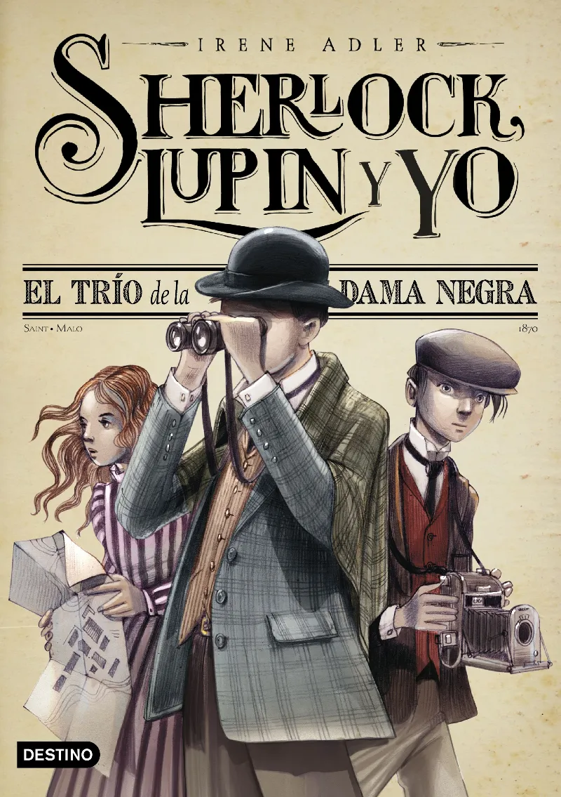 SHERLOCK, LUPIN Y YO 01: EL TRIO DE LA DAMA NEGRA