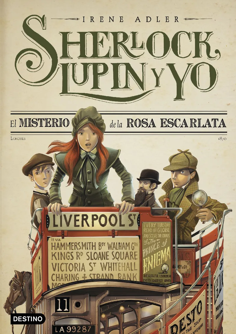 SHERLOCK, LUPIN Y YO 03 : EL MISTERIO DE LA ROSA ESCARLATA