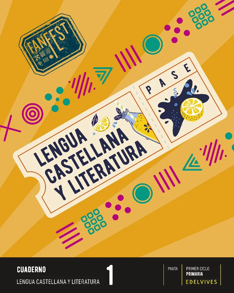 LENGUA CASTELLANA Y LITERATURA 1.º PRIMARIA.. CUADERNO PAUTA