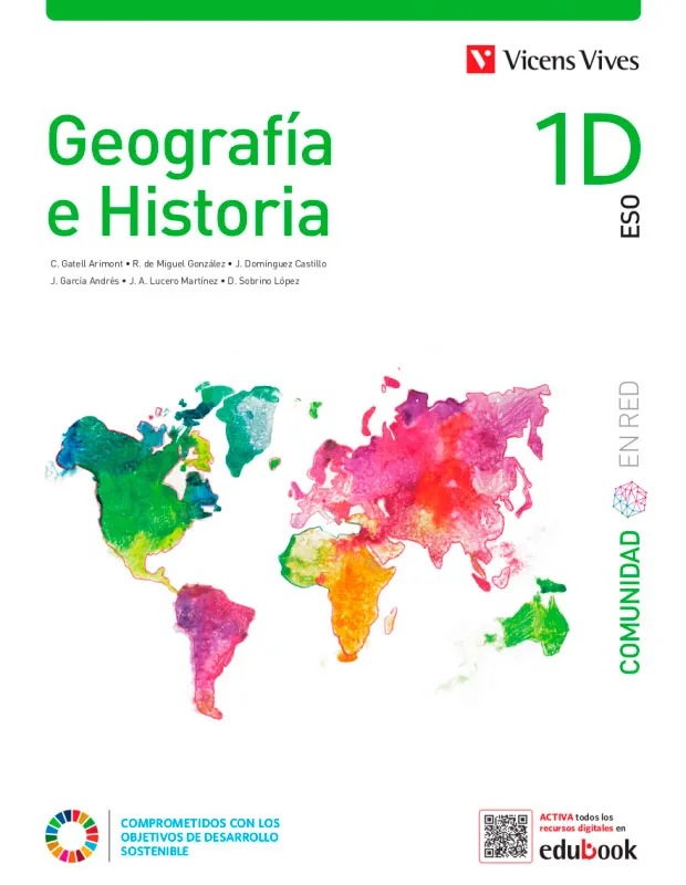 GEOGRAFIA HISTORIA 1ESO CUAD DIVER RED