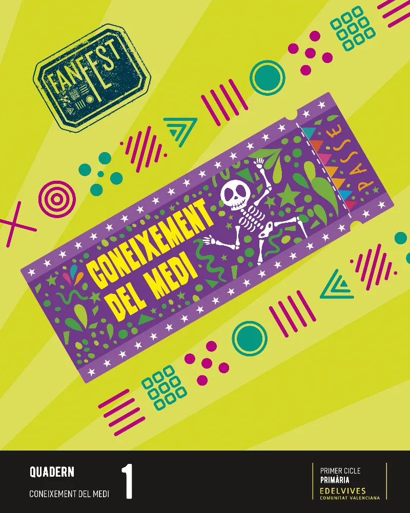 CONEIXEMENT DEL MEDI 1R PRIMARIA, QUADERN (CV)