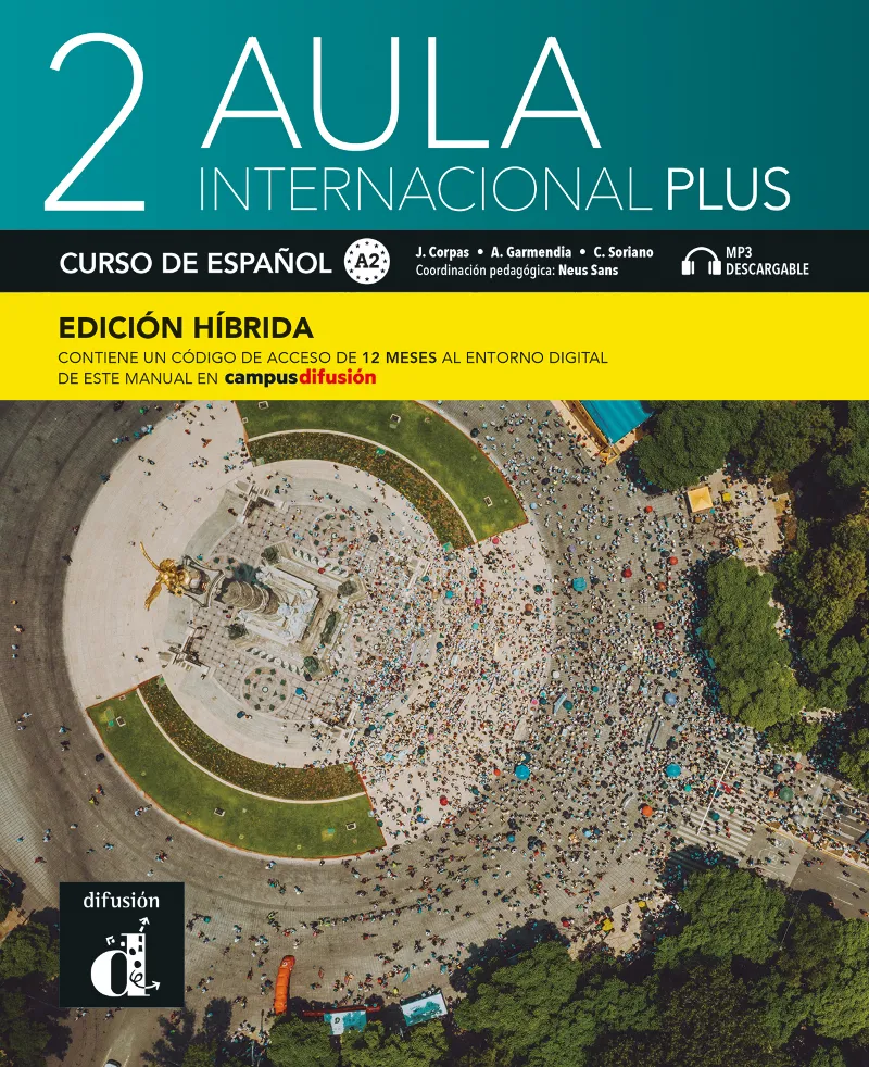 AULA INTERNACIONAL PLUS 2 ED. HÍBRIDA L. DEL ALUMNO
