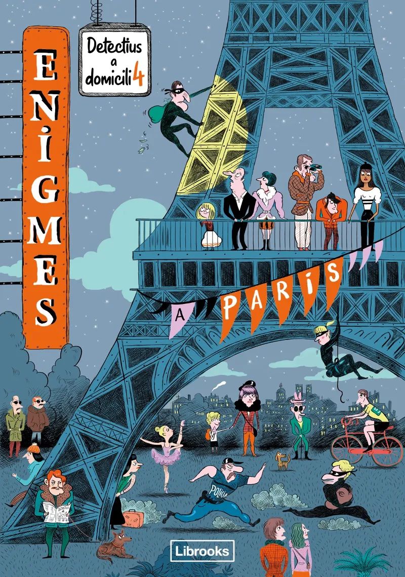 ENIGMES 4 - DETECTIUS A DOMICILI - A PARIS