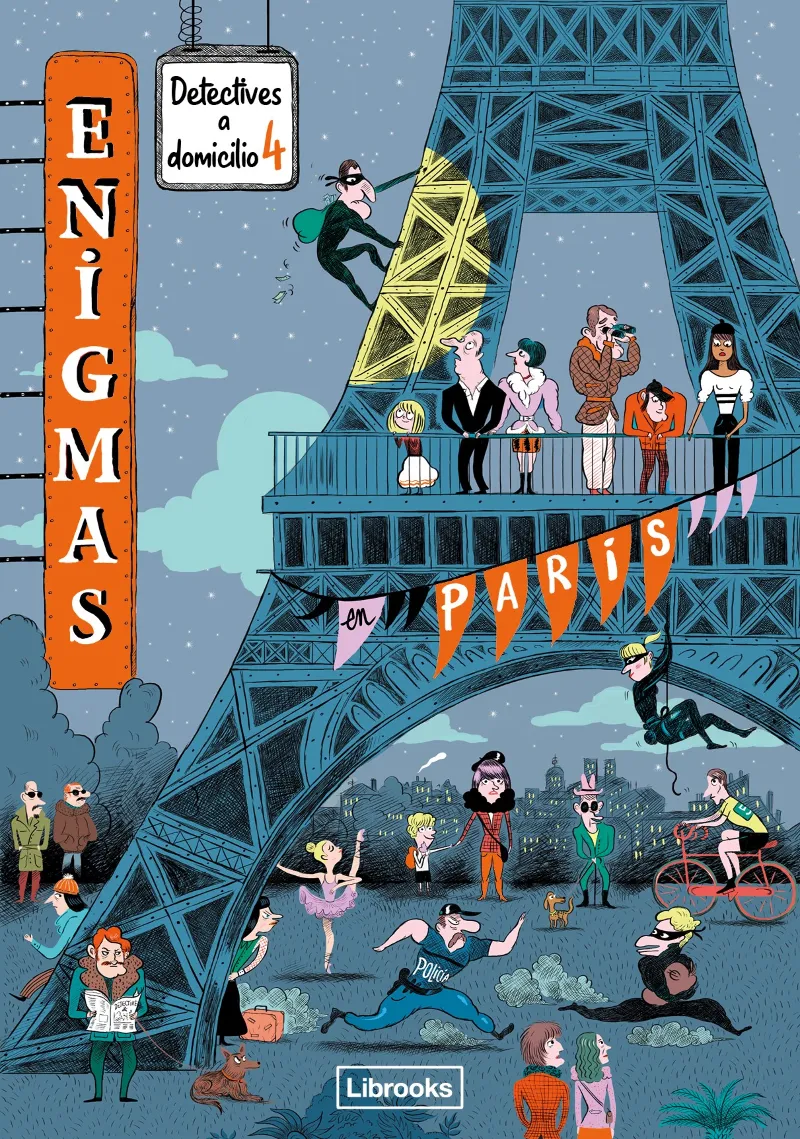 ENIGMAS 4 - DETECTIVES A DOMICILIO - EN PARIS