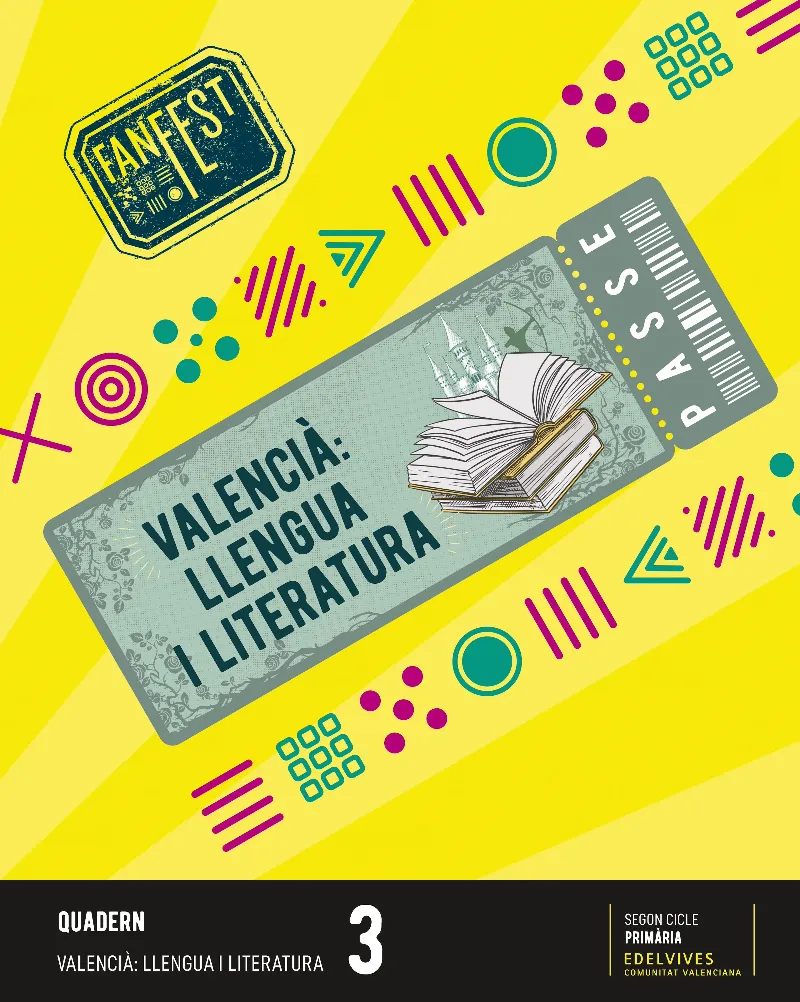 VALENCIÀ: LLENGUA I LITERATURA3R PRIMÀRIA, QUADERN (CV)