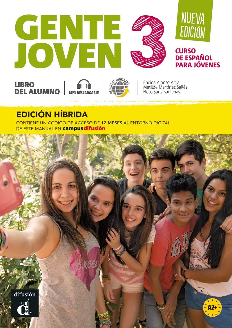 GENTE JOVEN NE 3 ED HIBRIDA LIBRO DEL ALUMNO
