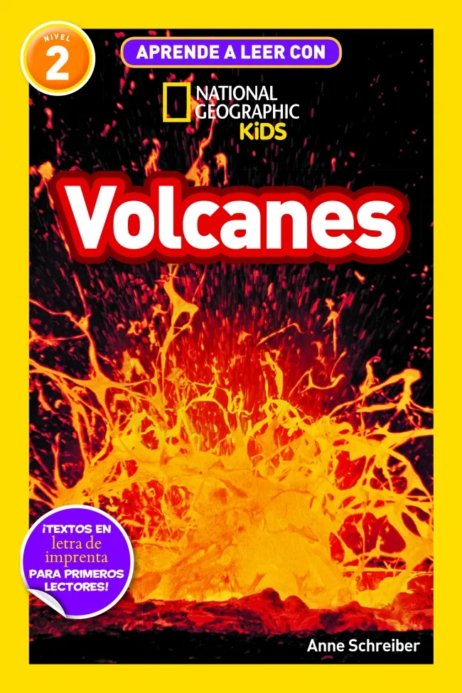 APRENDE A LEER CON NATIONAL GEOGRAPHIC KIDS -VOLCANES-