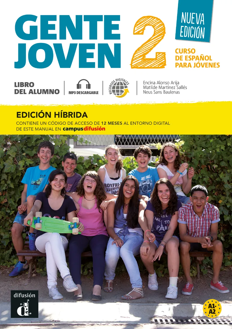 GENTE JOVEN NE 2 ED HIBRIDA LIBRO DEL ALUMNO