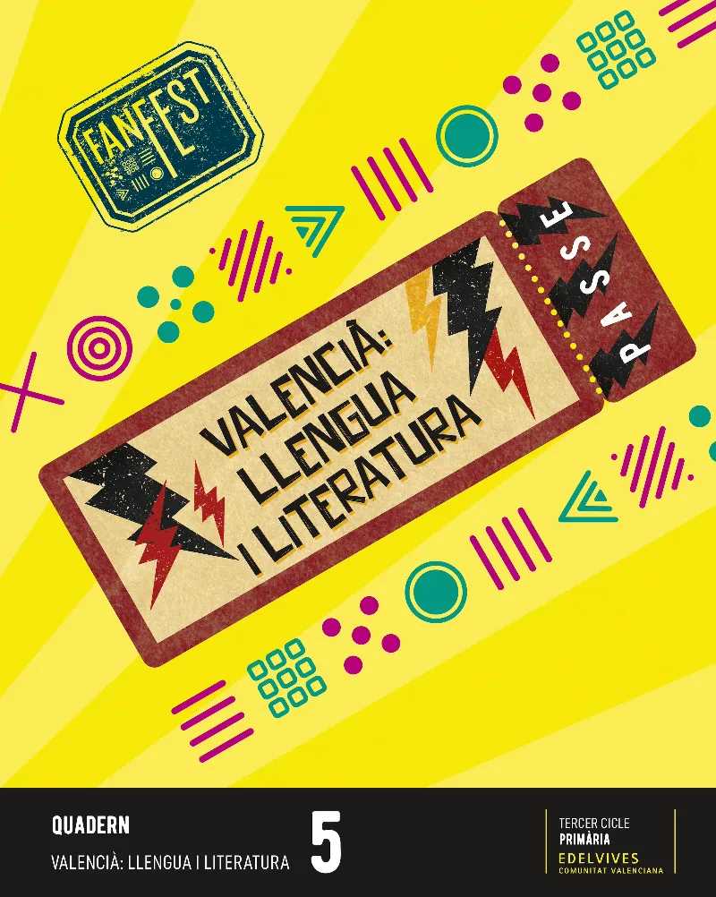 VALENCIÀ: LLENGUA I LITERATURA5É PRIMÀRIA, QUADERN (CV)