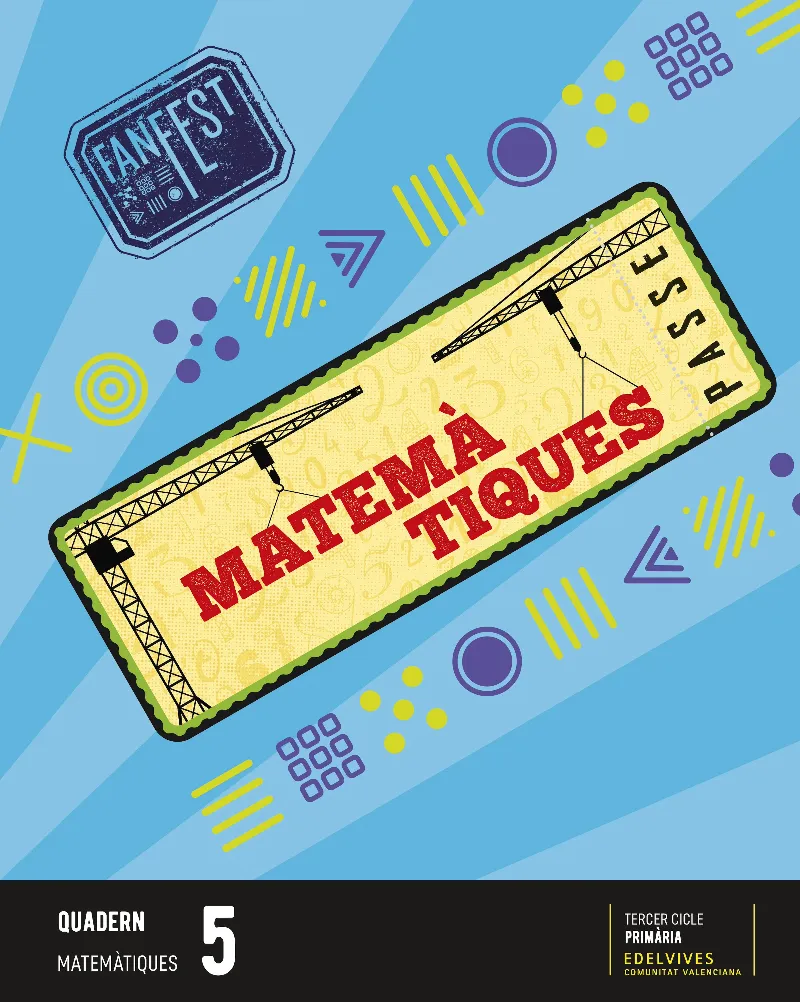 MATEMÀTIQUES 5É PRIMÀRIA, QUADERN (CV)