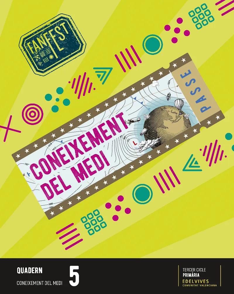 CONEIXEMENT DEL MEDI 5É PRIMARIA, QUADERN (CV)