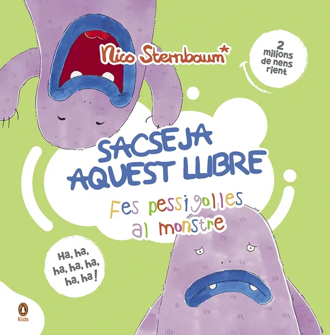 SACSEJA AQUEST LLIBRE -FES PESSIGOLLES AL MONSTRE-