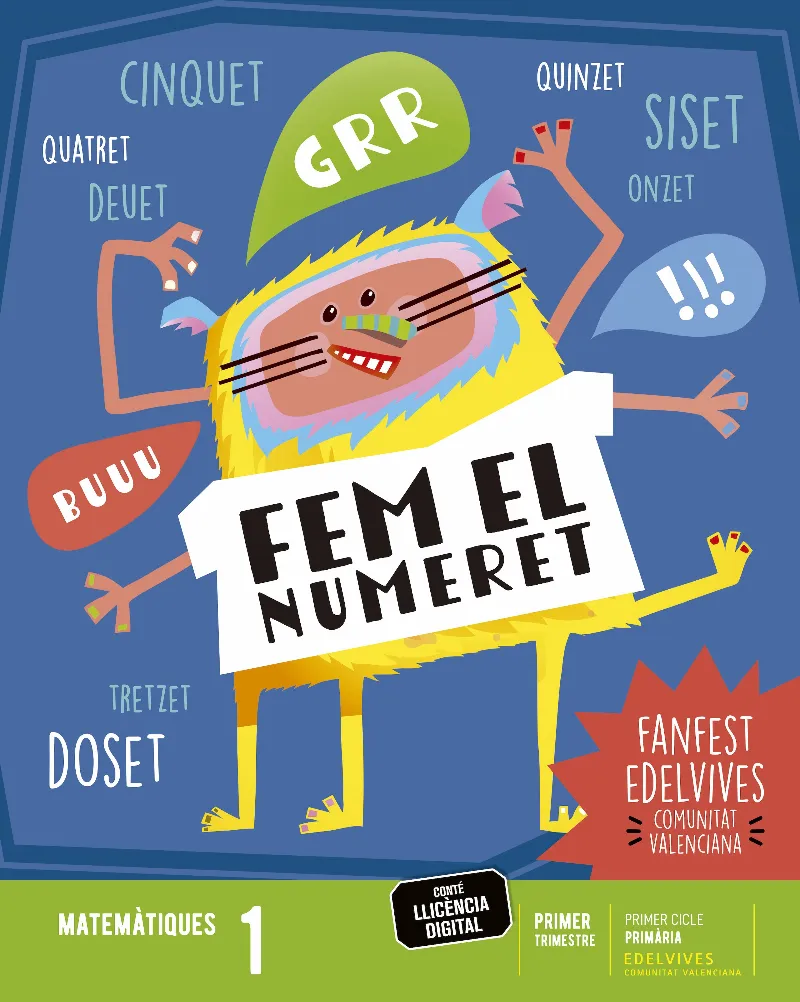MATEMÀTIQUES 1R PRIMÀRIA (CV)