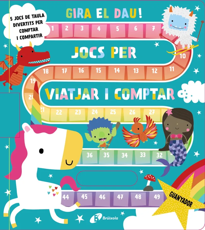 GIRA EL DAU-JOCS PER VIATJAR I COMPTAR