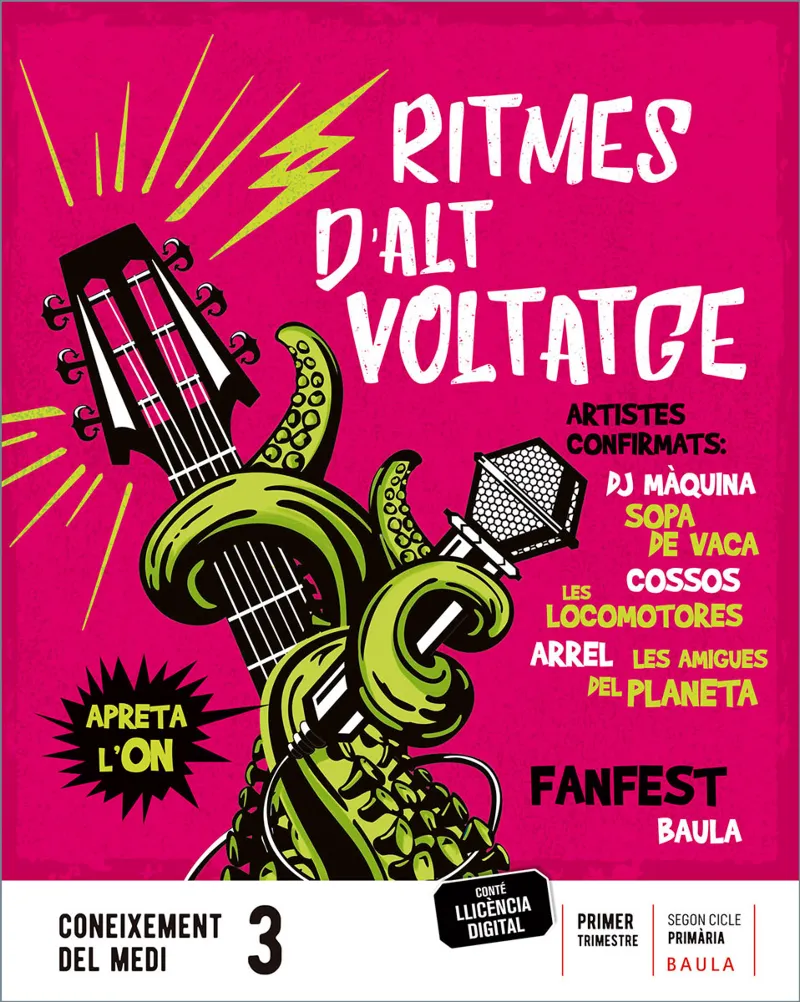 CONEIXEMENT DEL MEDI 3R PRIMÀRIA. LLIBRE DE L'ALUMNE