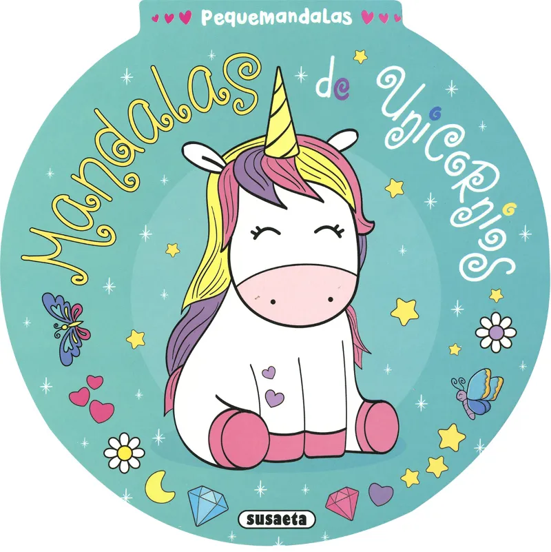 MANDALAS DE UNICORNIOS -PEQUEMANDALAS-