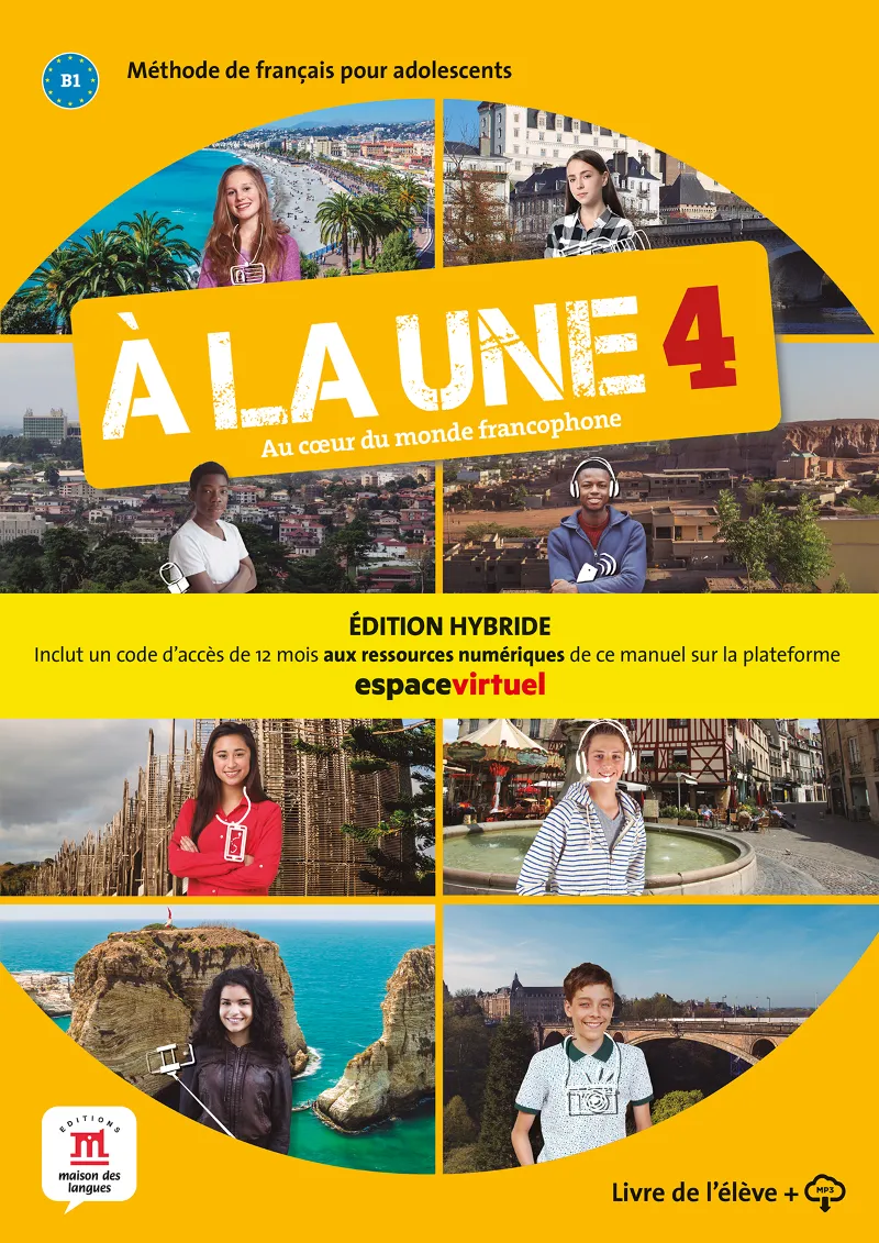 A LA UNE 4 ED HYBRIDE LIVRE DE LELEVE