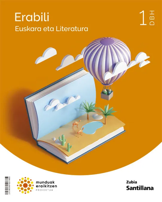 EUSKARA ETA LITERATURA ERABILI 1 DBH MUNDUAK ERAIKITZEN