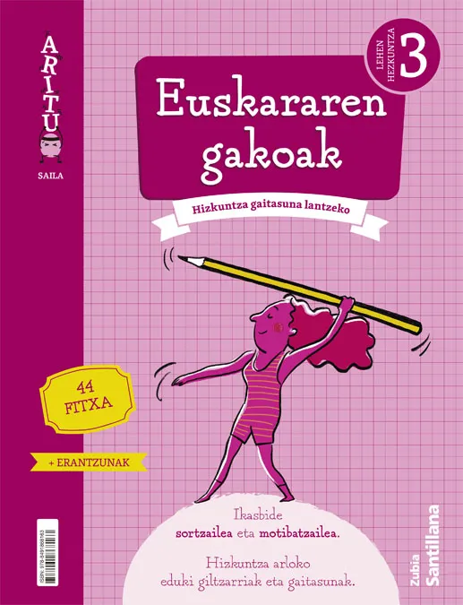 KOADERNOA EUSKARAREN GAKOAK ARITU SAILA 3 LEH