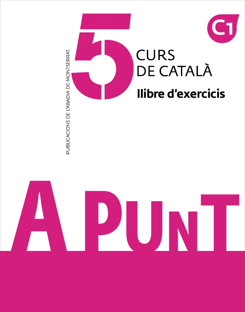 A PUNT. CURS DE CATALA. LLIBRE D EXERCICIS, 5